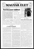 Magyar Elet, November 23, 1974