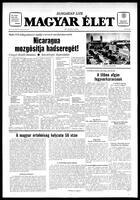 Magyar Elet, November 17, 1984