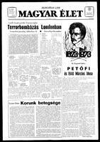 Magyar Elet, March 17, 1973