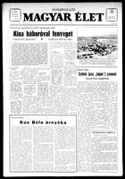Magyar Elet, February 20, 1971