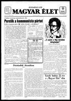 Magyar Elet, March 14, 1987
