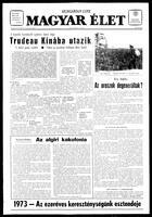 Magyar Elet, October 13, 1973