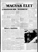 Magyar Elet, August 30, 1958