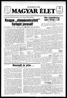 Magyar Elet, November 28, 1981