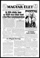Magyar Elet, July 13, 1985