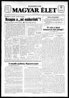 Magyar Elet, July 28, 1984