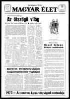 Magyar Elet, August 18, 1973