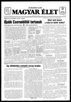 Magyar Elet, November 21, 1987