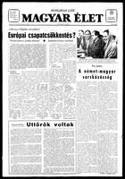 Magyar Elet, January 20, 1973