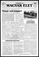 Magyar Elet, March 22, 1975