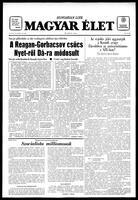 Magyar Elet, October 31, 1987