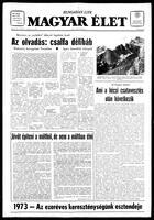Magyar Elet, September 29, 1973