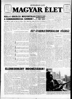Magyar Elet, February 22, 1958