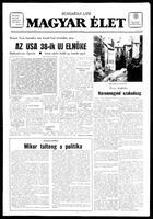 Magyar Elet, August 17, 1974