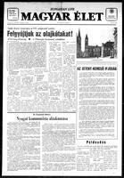 Magyar Elet, January 18, 1975
