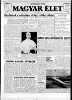 Magyar Elet, October 11, 1958