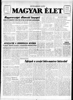 Magyar Elet, January 25, 1958