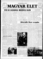 Magyar Elet, May 17, 1958