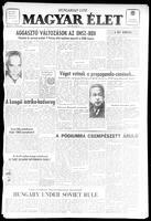 Magyar Elet, October 15, 1960