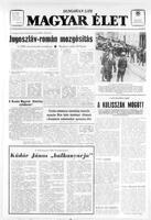 Magyar Elet, August 31, 1968