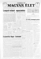 Magyar Elet, November 21, 1970