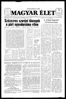 Magyar Elet, February 10, 1990