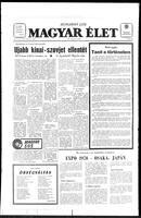 Magyar Elet, May 31, 1969