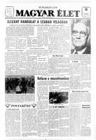 Magyar Elet, November 11, 1961