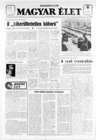 Magyar Elet, September 21, 1968