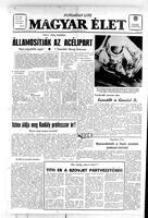 Magyar Elet, July 30, 1966