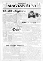 Magyar Elet, May 16, 1970