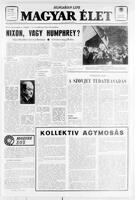 Magyar Elet, September 07, 1968