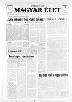 Magyar Elet, March 21, 1970