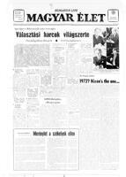 Magyar Elet, October 14, 1972