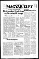 Magyar Elet, September 15, 1990