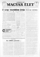 Magyar Elet, November 28, 1970