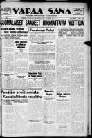 Vapaa Sana, December 14, 1939