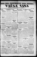 Vapaa Sana, September 02, 1933