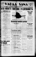 Vapaa Sana, July 13, 1940