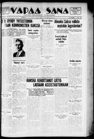 Vapaa Sana, April 12, 1939