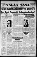 Vapaa Sana, August 24, 1943