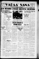 Vapaa Sana, August 13, 1938