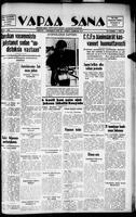 Vapaa Sana, November 16, 1938
