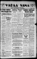 Vapaa Sana, December 02, 1941