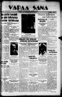 Vapaa Sana, October 16, 1937