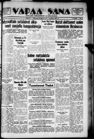 Vapaa Sana, September 18, 1941