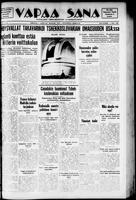 Vapaa Sana, March 22, 1939