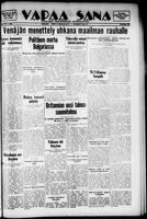 Vapaa Sana, September 25, 1947