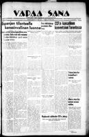 Vapaa Sana, August 05, 1936