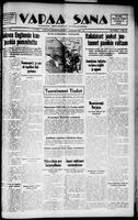 Vapaa Sana, November 28, 1940